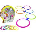 Gra zręcznościowa Sprawnościowa Gra W Klasy Kolorowe Obręcze Do Skakania Lean (12713)