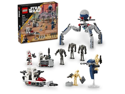 Klocki konstrukcyjne Star Wars Zestaw bitewny z żołnierzem armii klonów™ i droidem bojowym™ Lego (75372) Klocki konstrukcyjne Star Wars Zestaw bitewny z żołnierzem armii klonów™ i droidem bojowym™ Lego (75372)