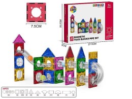 Klocki magnetyczne 44 elementy Adar (604858)
