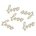 Konfetti drewniane LOVE - 18 szt. Godan (RV-KDLO)