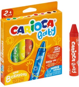 Kredki świecowe Baby 8 kol. Carioca (42892)