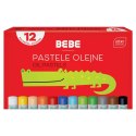 Pastele olejne BB KIDS 12 kol 12 kol. Bebe (5902277327321)
