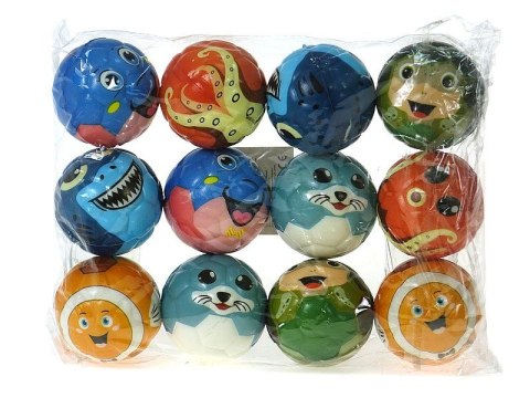 Piłeczka piankowa miękkie, śred.6,3cm, opak 12szt Adar (583269)