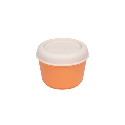Pojemnik MILAN okrągły na lunch 0,25 l z zakręcaną pokrywką pomarańczowo-beżowy seria SUNSET Pojemnik MILAN okrągły na lunch 0,25 l z zakręcaną pokrywką pomarańczowo-beżowy seria SUNSET