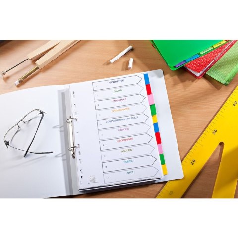 Przekładka czysta Mylar A4 biały 170g 6k [mm:] 225x301 Oxford (100204976)