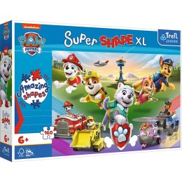 Puzzle Paw Patrol XL Skaczące pieski 160 el. Trefl (50021)