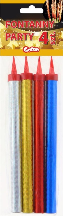 Świeczka ozdobna FONTANNA TORTOWA Godan (FTH18/4)