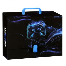 Teczka z szerokim grzbietem na zatrzask Pad A4 mix Starpak (553550)