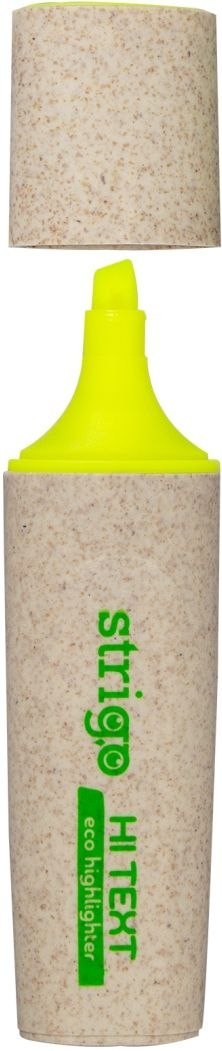 Zakreślacz HI-TEXT neon w ekologicznej obudowie Strigo (SSC219)