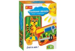 Zestaw kreatywny do składania PIASKOWE OBRAZKI DŻIP I TYGRYSEK Ranok Creative (03590)