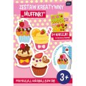 Zestaw plastyczny Muffinki Interdruk (ZESKREMUF) Zestaw plastyczny Muffinki Interdruk (ZESKREMUF)