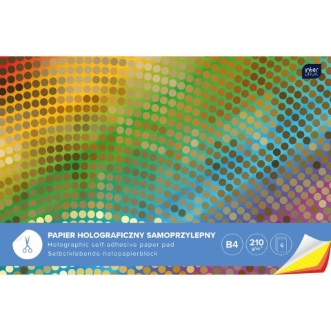 Zeszyt papierów kolorowych B4 210g 16k Interdruk (ZEPAHOB4) Zeszyt papierów kolorowych B4 210g 16k Interdruk (ZEPAHOB4)