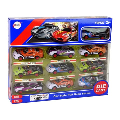 Ciężarówka Transportowa Auta Wyścigowe 12szt. Lean (13308)