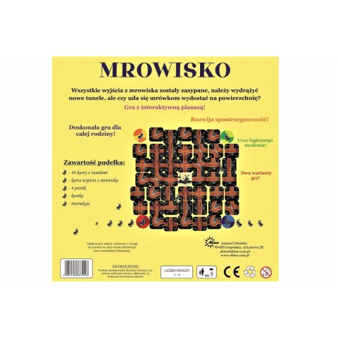 Gra planszowa MROWISKO MROWISKO Abino Gra planszowa MROWISKO MROWISKO Abino