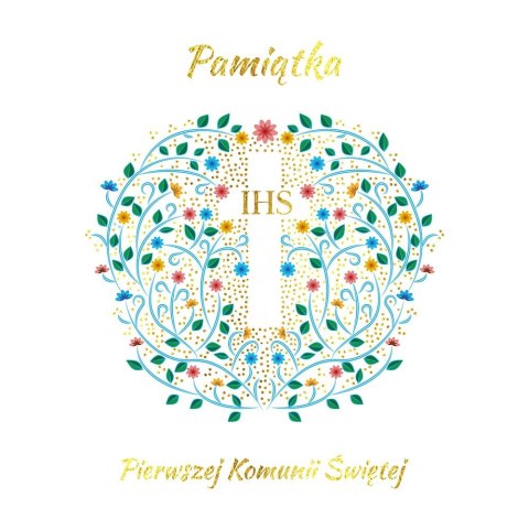 Kartka składana KARNET B6 KOMUNIA krzyż B6 Henry (5907222713549) Kartka składana KARNET B6 KOMUNIA krzyż B6 Henry (5907222713549)