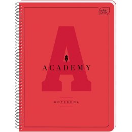 Kołozeszyt (kołonotatnik) Academy Hybrid A4+ 80k. 90g linia Interdruk