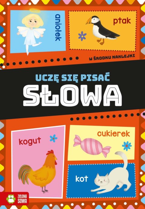 Książeczka edukacyjna Uczę się pisać. Słowa Zielona Sowa Książeczka edukacyjna Uczę się pisać. Słowa Zielona Sowa