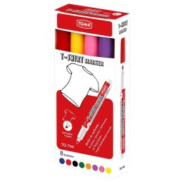 Marker specjalistyczny do odziezy mix 1-4mm Toma