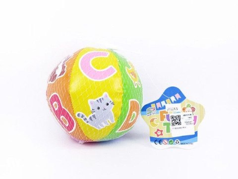 Piłka miękka tekstylny z dzwonkiem Bigtoys (BPIŁ5444) Piłka miękka tekstylny z dzwonkiem Bigtoys (BPIŁ5444)