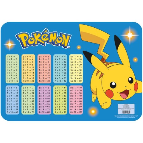 Podkład na biurko Pokemon mix papier pokryty folią Bambino Podkład na biurko Pokemon mix papier pokryty folią Bambino