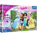 Puzzle Disney Princess XL Księżniczki w ogrodzie 104 el. Trefl (50019)