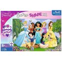 Puzzle Disney Princess XL Księżniczki w ogrodzie 104 el. Trefl (50019)