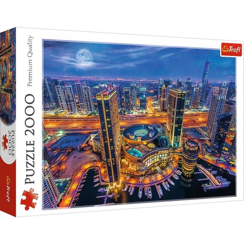Puzzle światła dubaju 2000 2000 el. Trefl (27094)