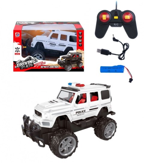 Samochód policyjny terenowy sterowany Lean (23049)