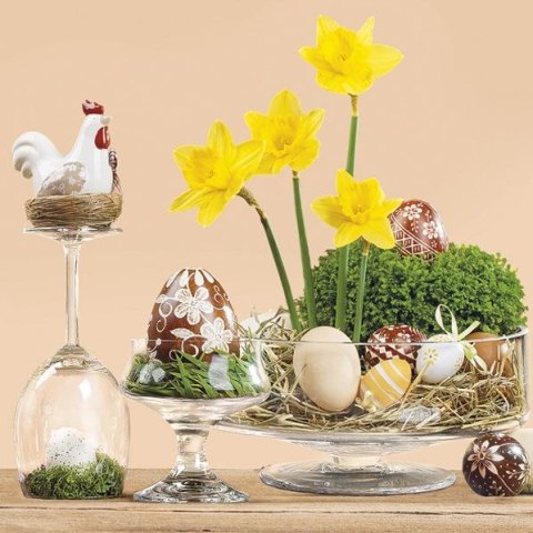 Serwetki wielkanoc mix papier [mm:] 330x330 Pol-mak (Sd GW)