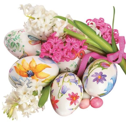 Serwetki wielkanoc mix papier [mm:] 330x330 Pol-mak (Sd GW)