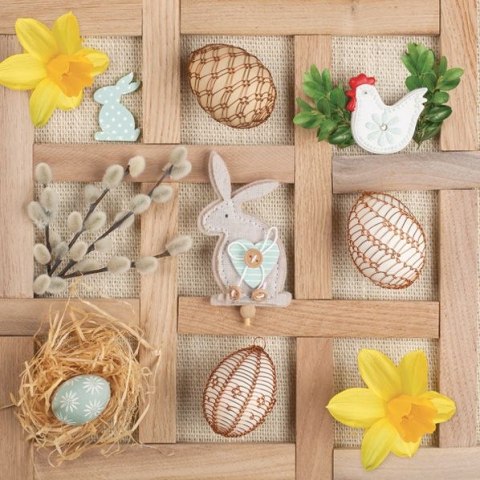 Serwetki wielkanoc mix papier [mm:] 330x330 Pol-mak (Sd GW)