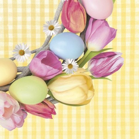 Serwetki wielkanoc mix papier [mm:] 330x330 Pol-mak (Sd GW)