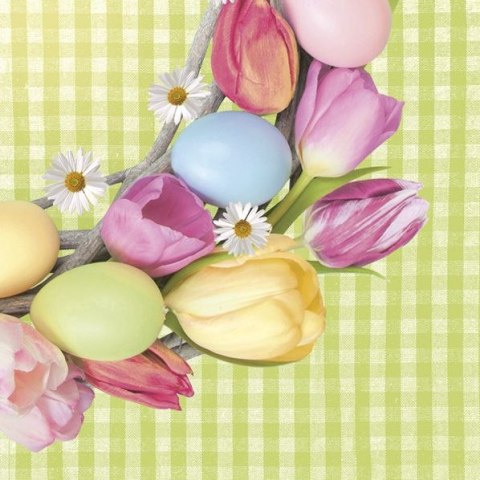 Serwetki wielkanoc mix papier [mm:] 330x330 Pol-mak (Sd GW)