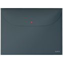 Teczka plastikowa na guzik Cosy A4 SZARY Leitz (47090089)