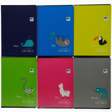 Zeszyt Black & Blue KIDS TROPIC A5 32k. 90g linia Interdruk (ZE32K=BBT) Zeszyt Black & Blue KIDS TROPIC A5 32k. 90g linia Interdruk (ZE32K=BBT)