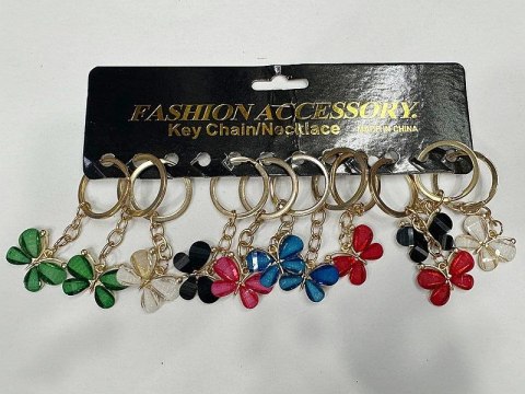 Brelok motyl, karta 12szt Adar (609853)