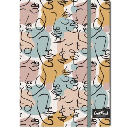 Brulion CoolPack Art Deco z gumką A5 Patio (04453CP)