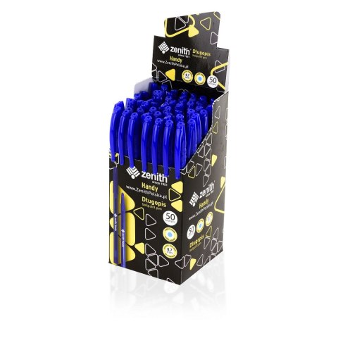 Długopis Handy niebieski 0,7mm Zenith Długopis Handy niebieski 0,7mm Zenith