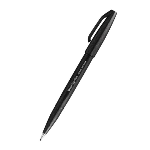 Flamaster brush sign czarny 1 kol. Pentel (SES15C-A) Flamaster brush sign czarny 1 kol. Pentel (SES15C-A)