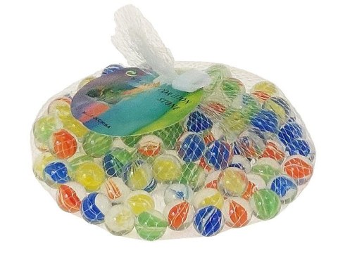 Gadżet zestaw 50 szklanych kulek Adar (597716)
