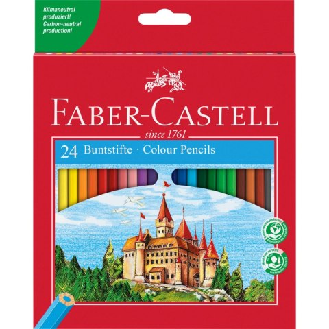 Kredki ołówkowe Zamek 24 kol. Faber Castell (120124)