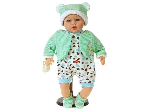 Lalka bobas z polskim głosem, śpiewa i mówi po polsku; PVC [mm:] 450 Adar (580435)