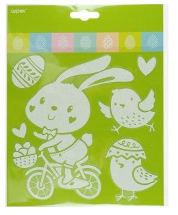 Naklejka (nalepka) wielkanocne - ażurowe Arpex (WN9326)