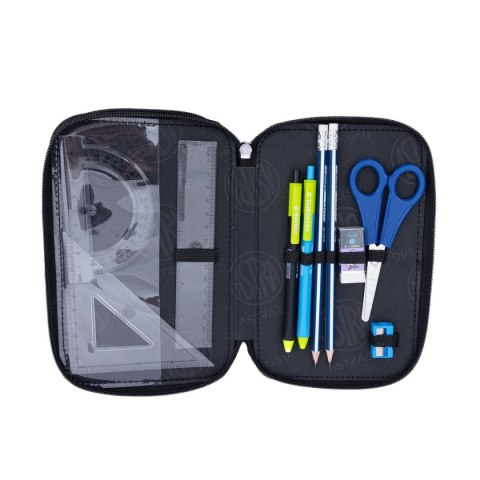 Piórnik Astrabag Jumbo Blue Pixel Astra (503024055) Piórnik Astrabag Jumbo Blue Pixel Astra (503024055)