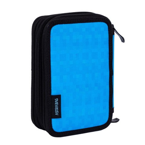 Piórnik Astrabag Jumbo Blue Pixel Astra (503024055) Piórnik Astrabag Jumbo Blue Pixel Astra (503024055)