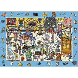 Puzzle Rodzina Treflików Spy Guy - Muzeum 100 el. Trefl (15595)