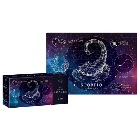 Puzzle ZODIAC SIGNS 8 SCORPIO 5902277341945 250 el. Interdruk (250 el) Puzzle ZODIAC SIGNS 8 SCORPIO 5902277341945 250 el. Interdruk (250 el)
