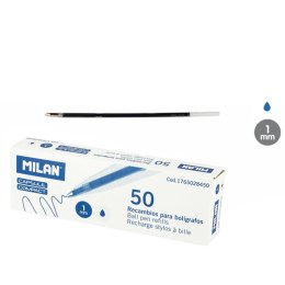 Wkład do długopisu Capsule niebieski 1,0mm Milan (1765028450)