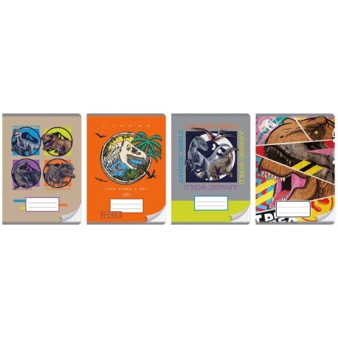 Zeszyt JURASSIC PARK A5 16k. linia kolor Beniamin Zeszyt JURASSIC PARK A5 16k. linia kolor Beniamin