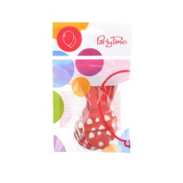 Balon gumowy z nadrukiem serca bd mix 280mm Arpex (K4095)
